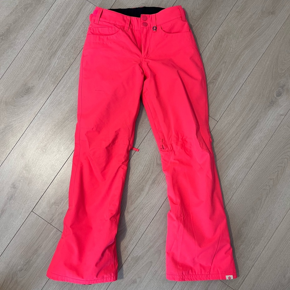 Bright Pink Roxy Snow Pants